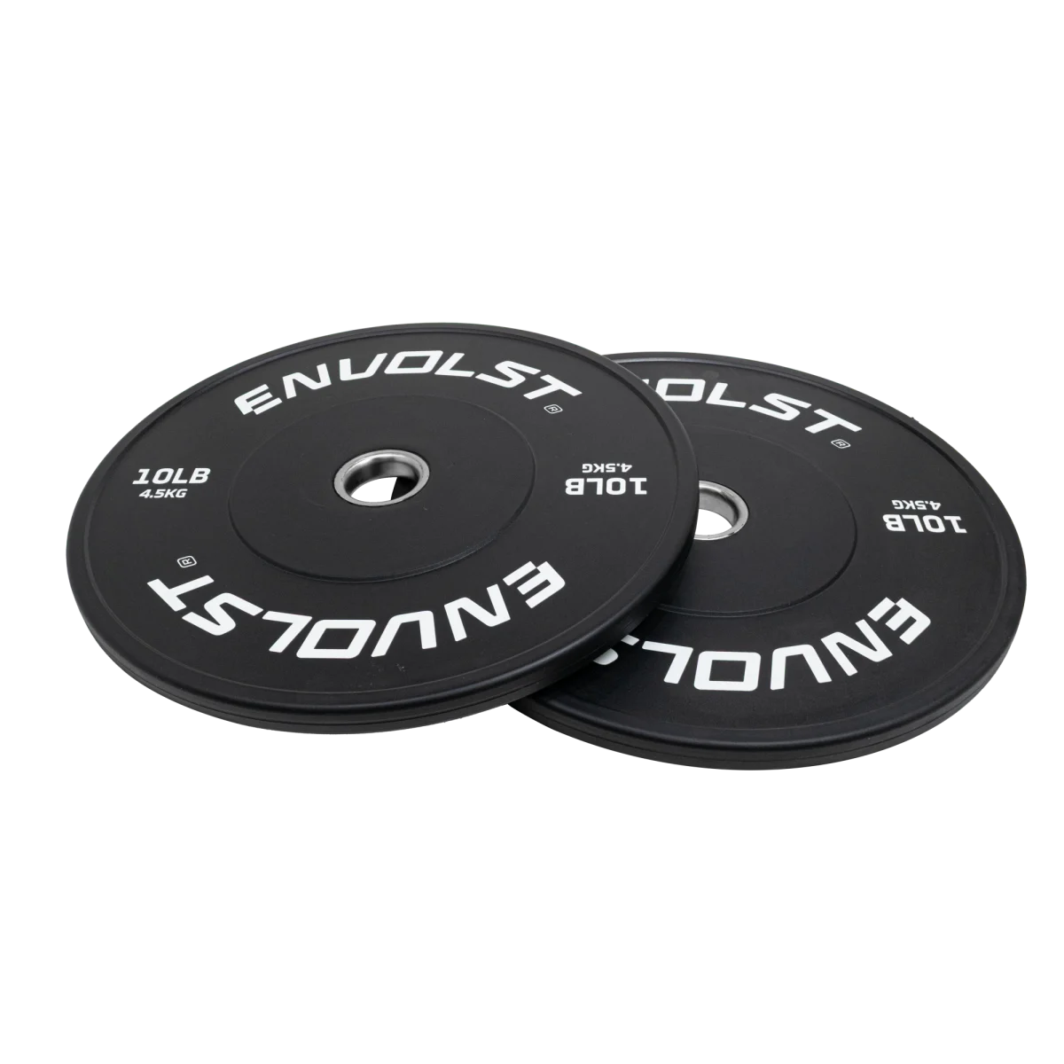 Anilha Olímpica Bumper para Crossfit e LPO 10Lb Envolst