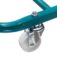 Carrinho guarda volumes de aço para transporte e armazenagem de bolas Pista e Campo