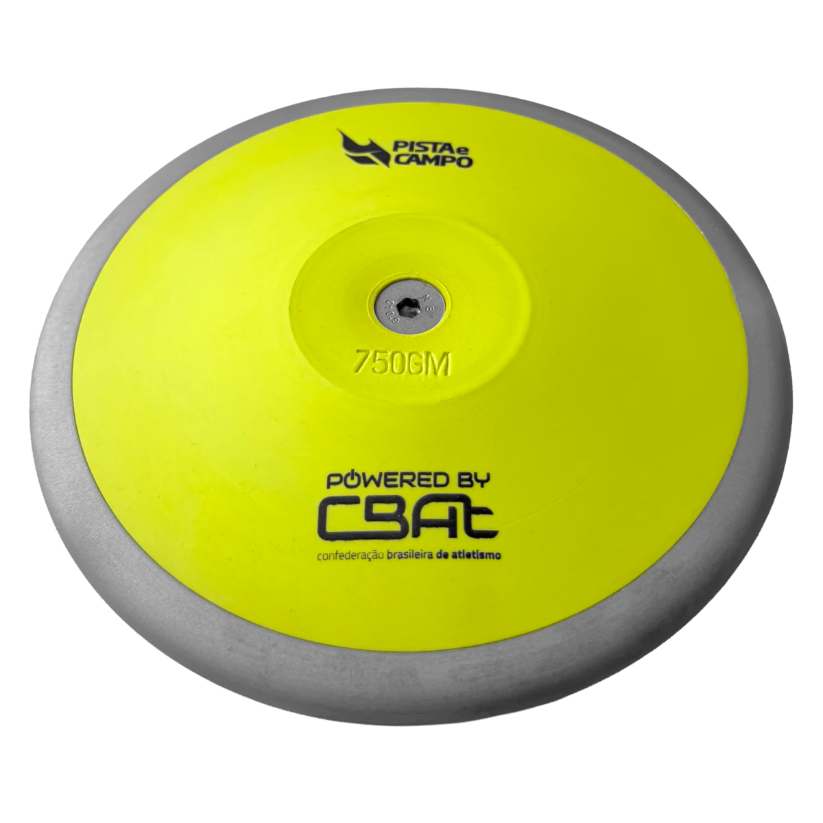 Disco de atletismo de aço e ABS 0,75kg Powered by CBAt