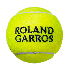 Bolinha/bola de tênis de campo Roland Garros Wilson - tubo com 3 und