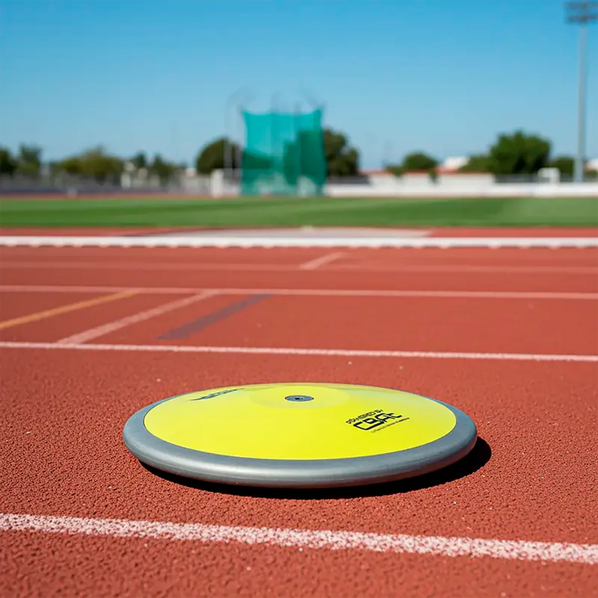 Disco de atletismo de aço e ABS 1,75kg Powered by CBAt