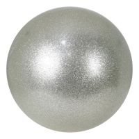Bola Ginástica Rítmica Oficial 400g Glitter Gracios - Roxo