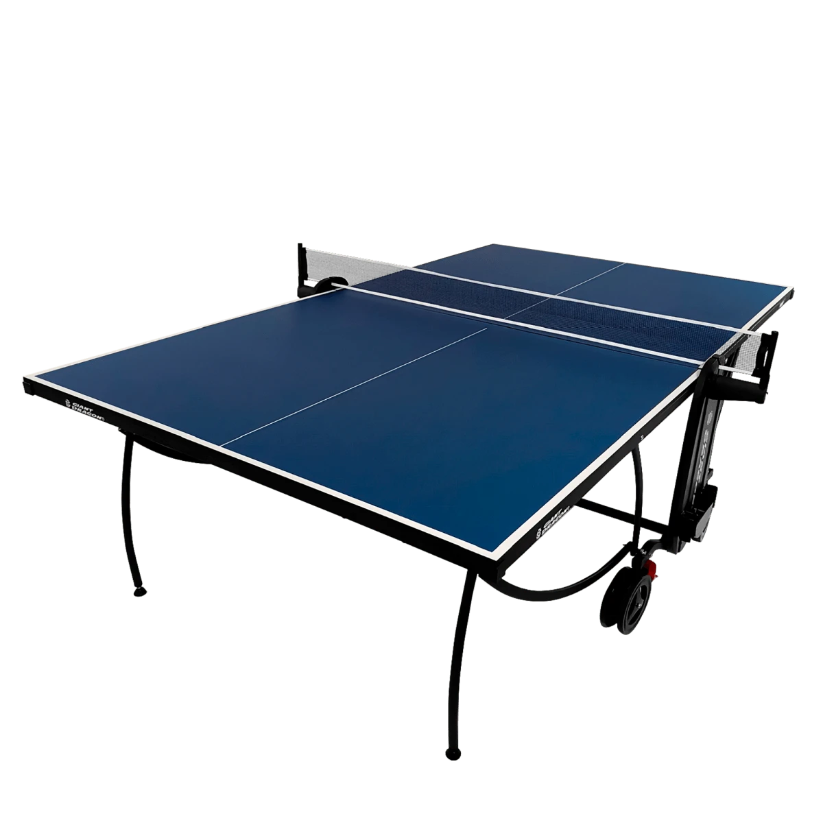 Mesa Tênis de Mesa Dobrável Azul Rede e Porta Itens Giant Dragon