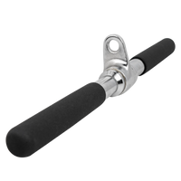 Puxador Barra Reta 48cm Pulley Cromado Maciço com Giro Envolst