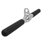 Puxador Barra Reta 48cm Pulley Cromado Maciço com Giro Envolst