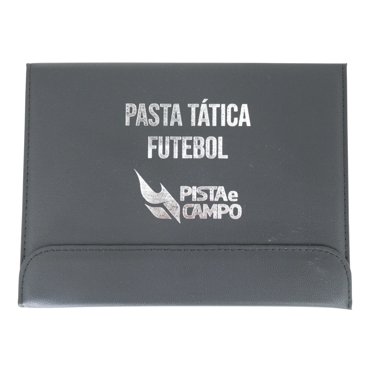Prancheta tática magnética com caneta para treinamento de futebol Pista e Campo - Modelo pasta preta
