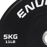Anilha Olímpica Bumper para Crossfit e LPO 5Kg Envolst