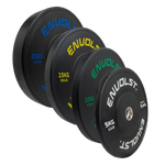 Kit 100kg Anilhas Olímpicas Bumpers Padrão IWF Envolst