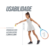 Raquete de Tênis 23" Juvenil Nova Play Encordoada Loire