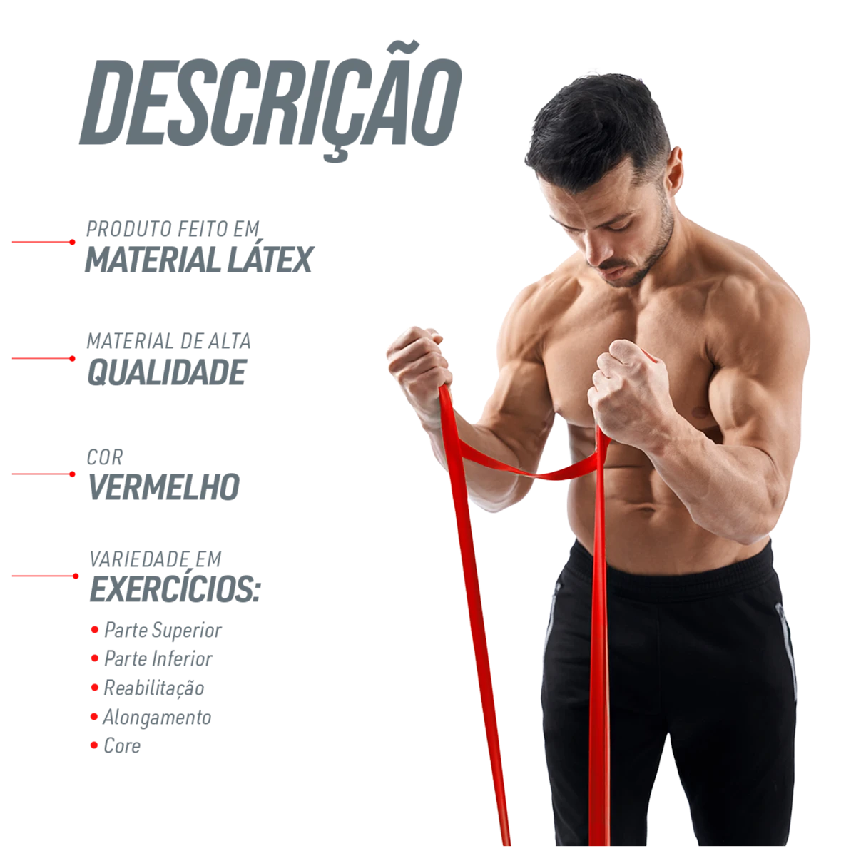 Super Band 1.3 Elástico Extensor Borracha Envolst