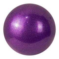 Bola Ginástica Rítmica Oficial 300g Glitter Gracios - Roxo