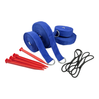 Fita faixa de demarcação para futevolei 18x9m 40mm Velden Cor:Azul