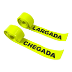 Marcador de piso largada e chegada Pista e Campo