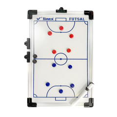 Quadro tático para treinamento esportivo futsal 45x30cm Vinex