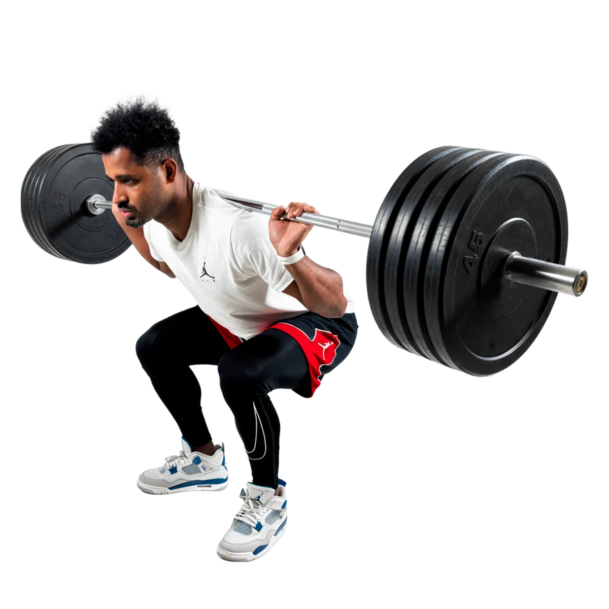 Barra de Musculação Reta 2,00m Maciça 28mm com Rosca Envolst