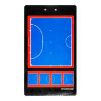 Prancheta tática magnética dupla face com caneta para treinamento de Futsal Pista e Campo