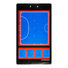 Prancheta tática magnética dupla face com caneta para treinamento de Futsal Pista e Campo