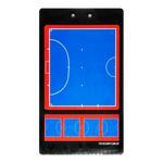 Prancheta tática magnética dupla face com caneta para treinamento de Futsal Pista e Campo