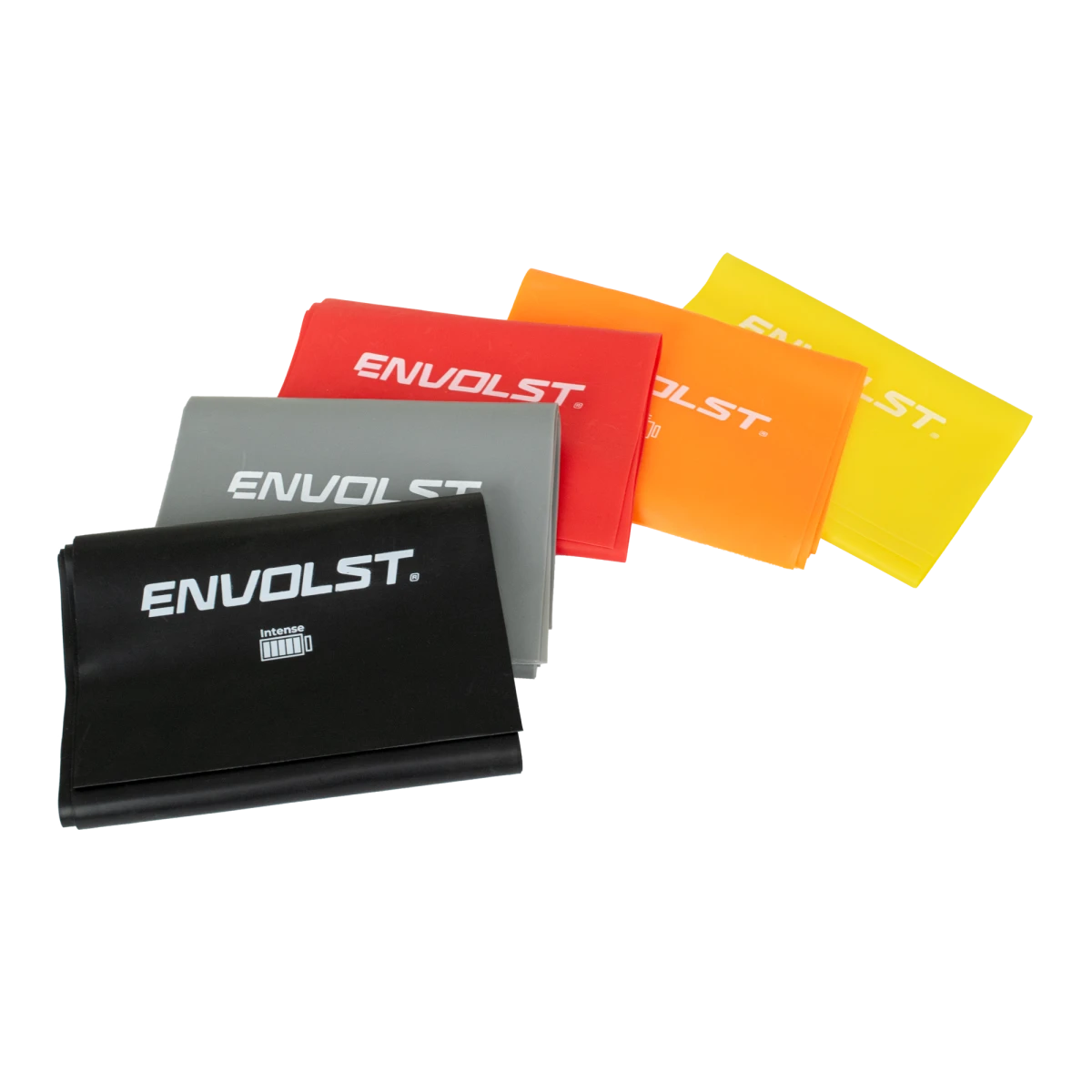 Faixa Elástica Band 1,50m Envolst - Kit com 3 intensidades