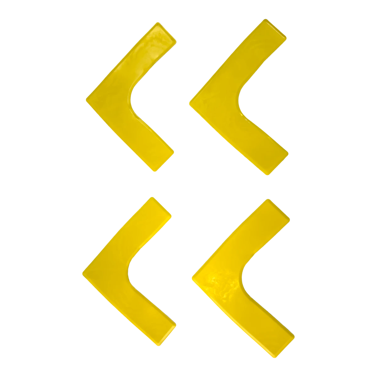 Marcadores de quadra cantos Velden - Amarelo