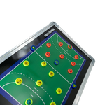 Quadro tático magnético de alumínio com acessórios 45x30 Pista e Campo - Handebol