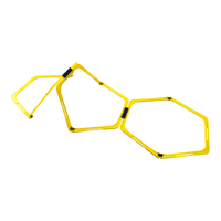 Arco plano Barreira Hexagonal - cnj 6 pcs
