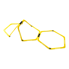 Arco plano Barreira Hexagonal - cnj 6 pcs