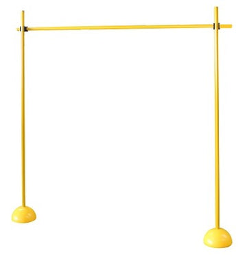 Obstáculo de PVC para treinamento Pista e Campo - Largura: 170cm. Altura ajustável até 170cm