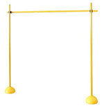 Obstáculo de PVC para treinamento Pista e Campo - Largura: 170cm. Altura ajustável até 170cm