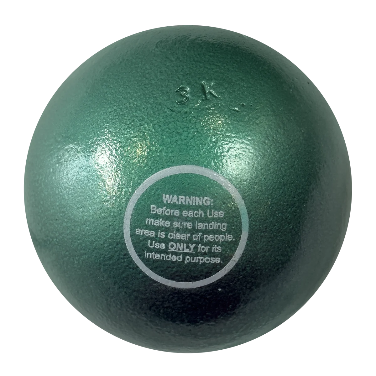 Peso de ferro 3kg Pista e Campo