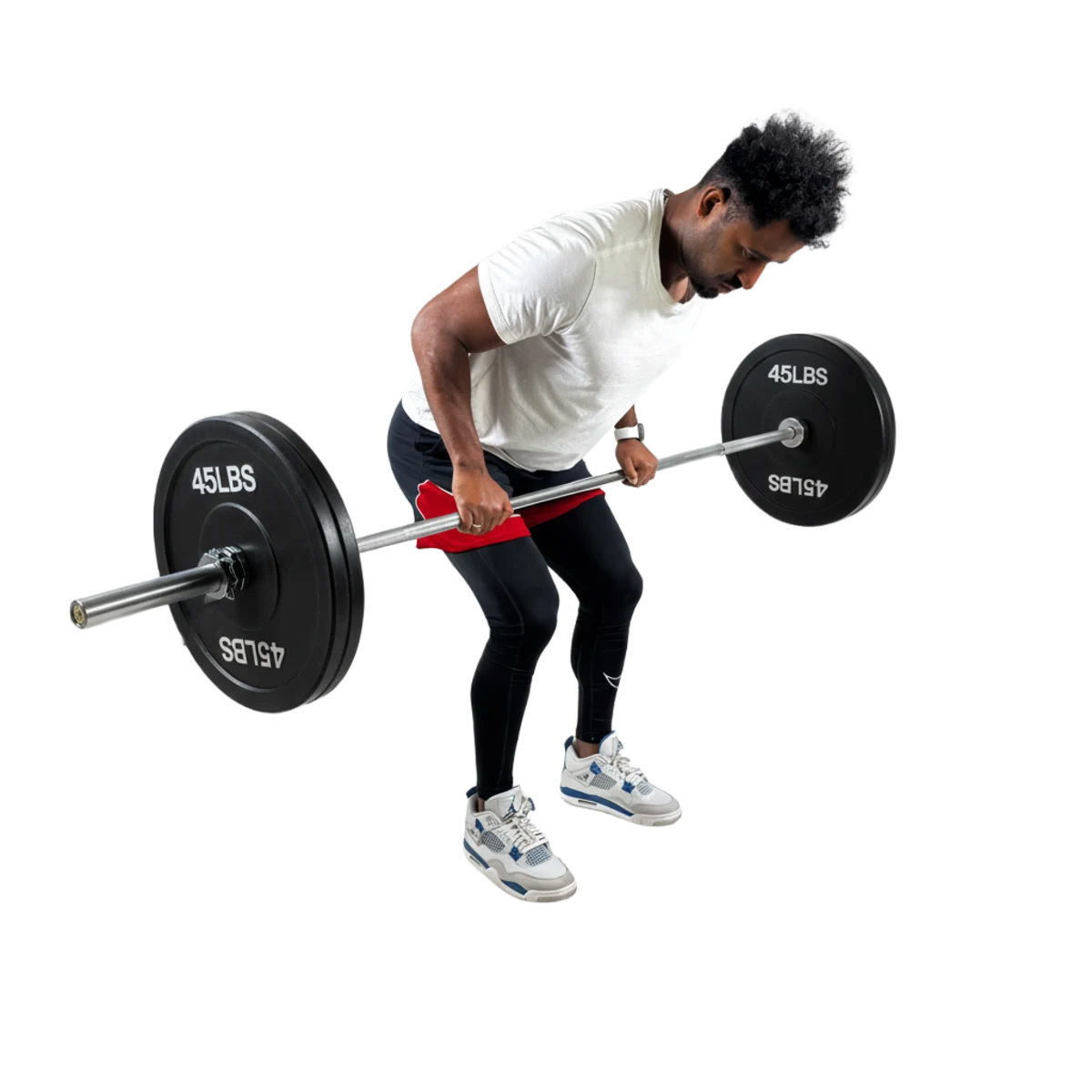 Barra de Musculação Reta 1,80m Maciça 28mm com Rosca Envolst
