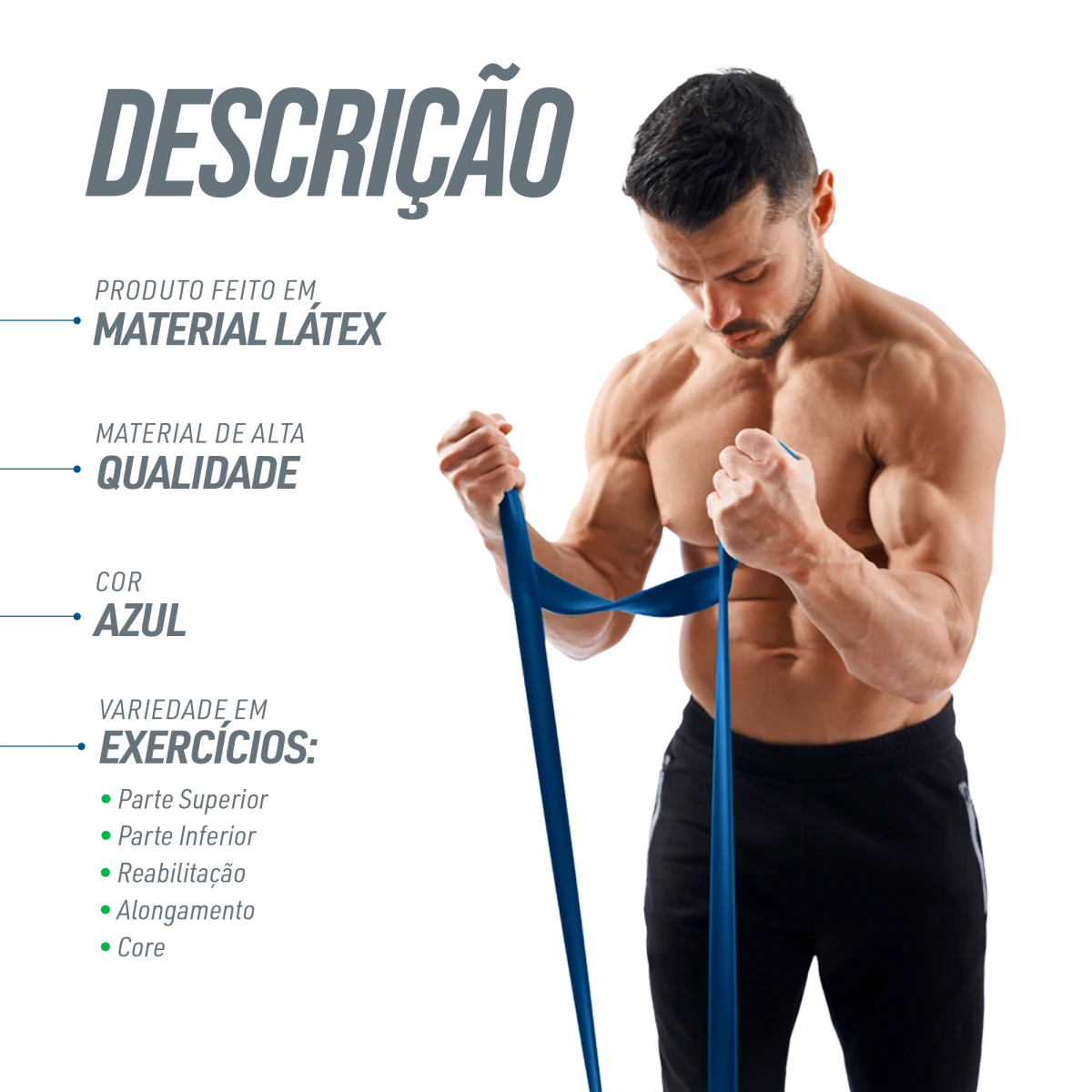 Super Band 6.4 Elástico Extensor Borracha Envolst