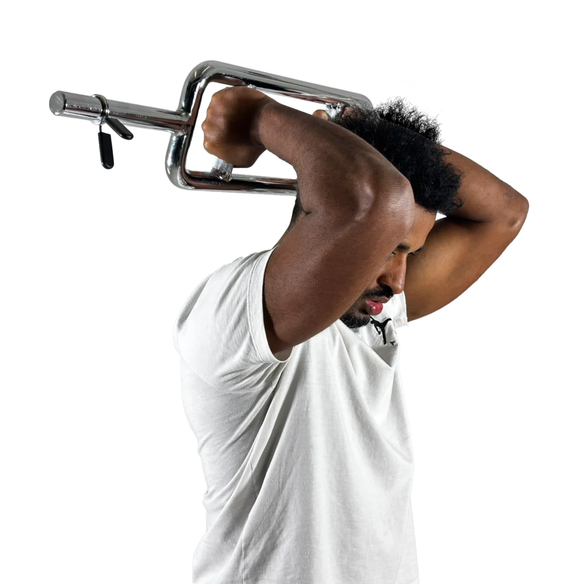 Barra de Musculação H Romana Maciça 28mm e Presilhas Envolst