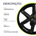 Roda Dupla Abdominal Profissional Envolst