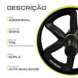 Roda Dupla Abdominal Profissional Envolst