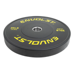 Anilha Olímpica Bumper para Crossfit e LPO 35Lb Envolst