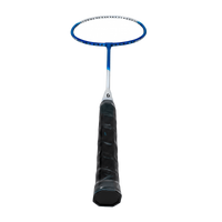 Kit de badminton com 02 raquetes de aço e 03 volantes Loire