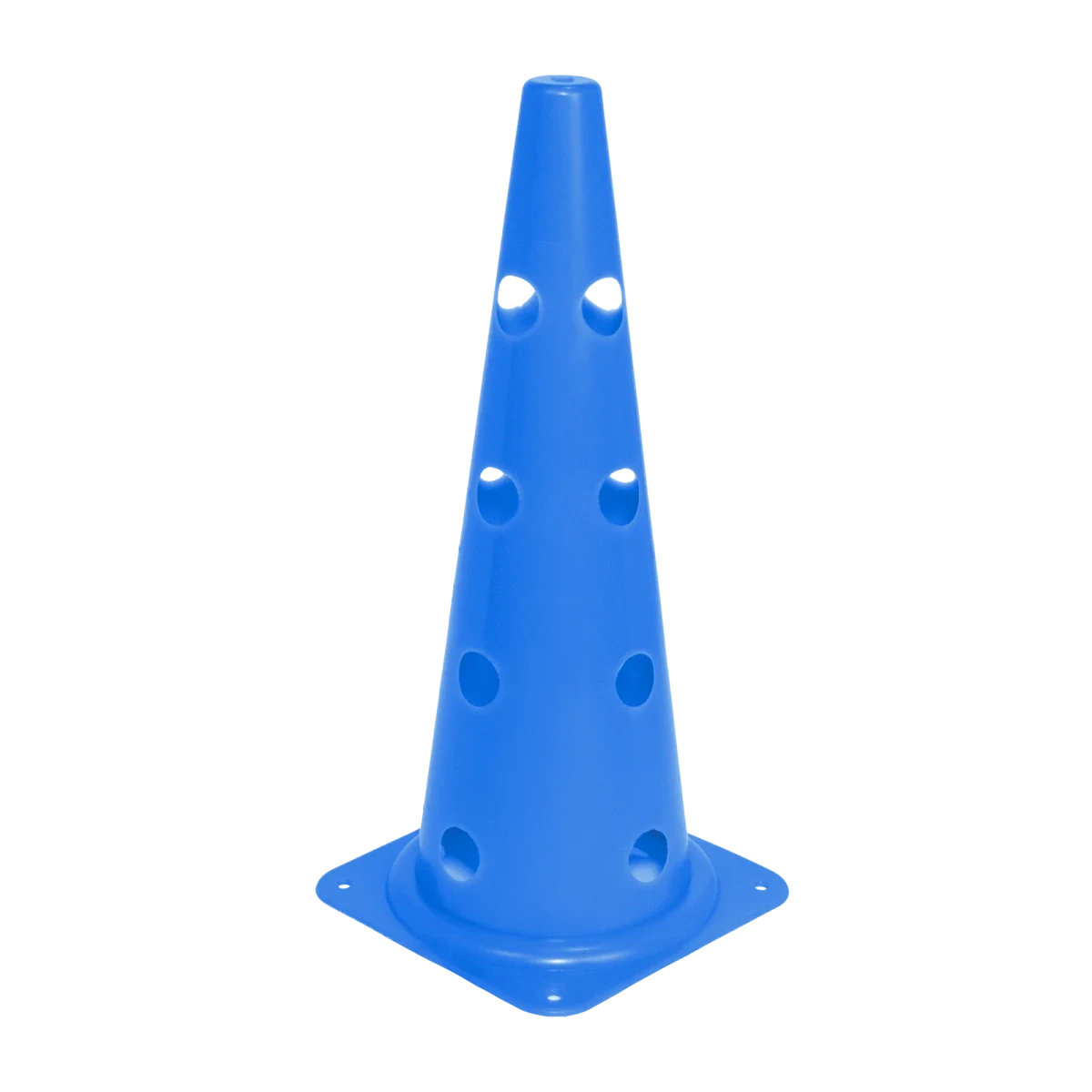 Cone plástico de agilidade furado 50cm Velden - Amarelo