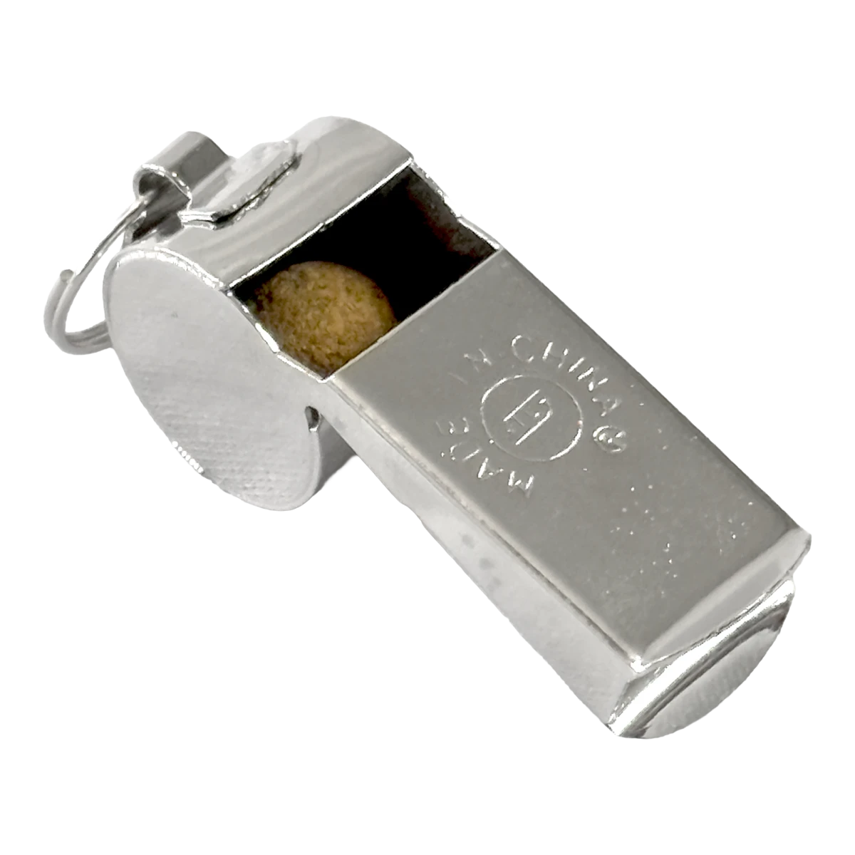 Apito de inox com cordão Velden