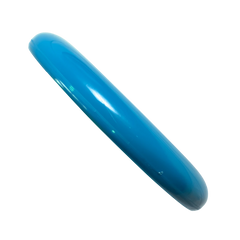 Frisbee de plástico para recreação 22cm econômico Pista e Campo Cor Azul