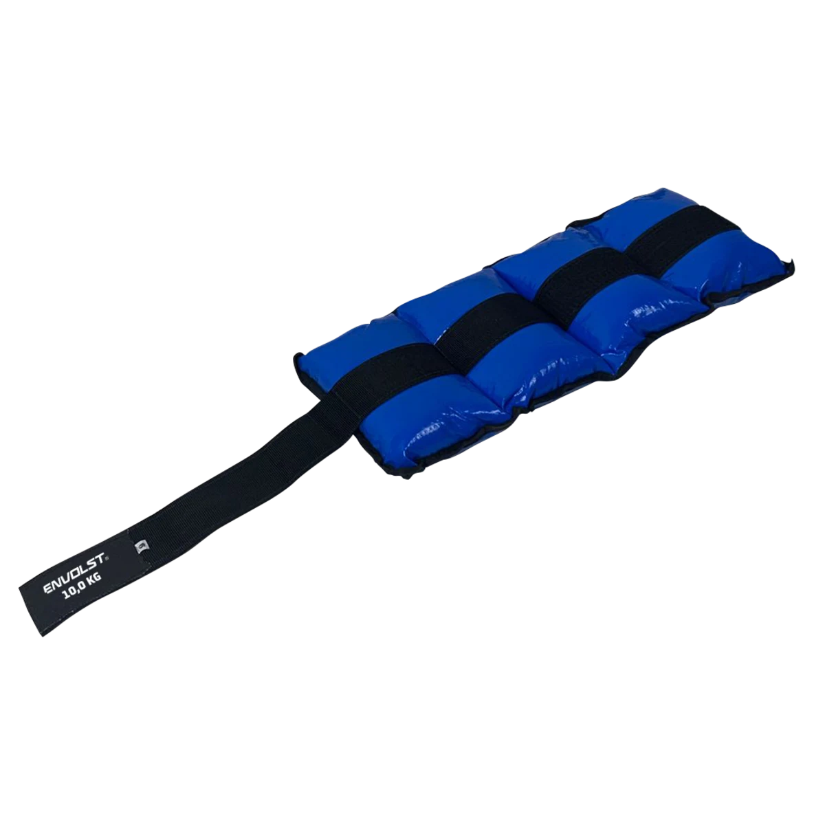 Tornozeleira caneleira em vinilona azul profissional 10kg Envolst - par