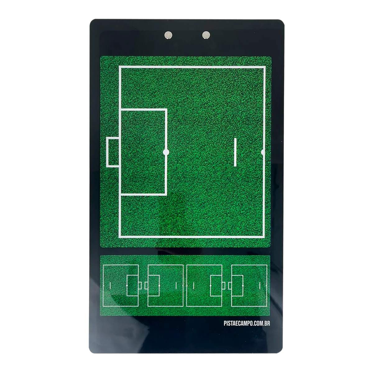 Prancheta tática magnética dupla face com caneta para treinamento de Futebol Society Pista e Campo