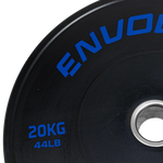 Anilha Olímpica Bumper para Crossfit e LPO 20Kg Envolst