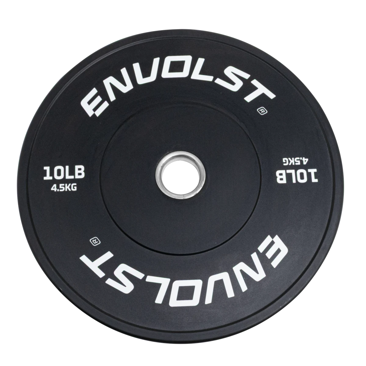 Anilha Olímpica Bumper para Crossfit e LPO 10Lb Envolst