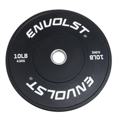 Anilha Olímpica Bumper para Crossfit e LPO 10Lb Envolst