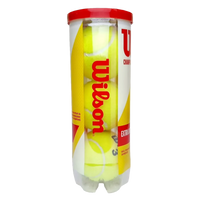 Bolinha/bola de tênis de campo Championship Extra Duty Wilson - tubo com 3 und