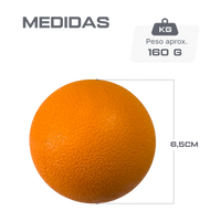 Bola De Massagem Para Liberação Miofascial Lacrosse 65mm