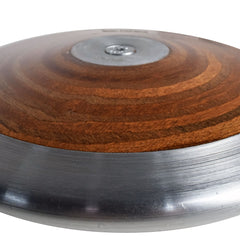Disco de Aço e Madeira 2.25kg Pista e Campo detalhe