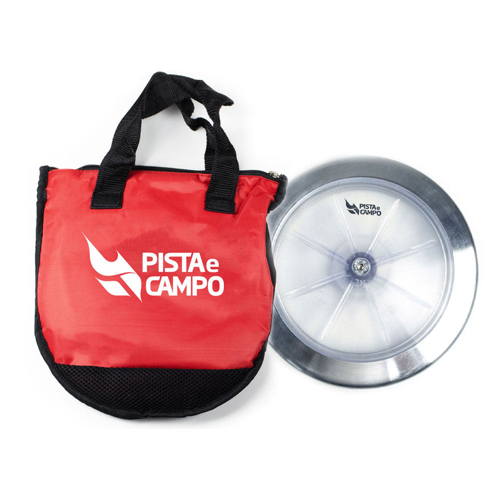 Disco transparente 1,75Kg avançado Pista e Campo