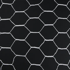 Rede oficial para futebol de campo sem nós colmeia fios de seda com 4mm Pista e Campo formato colmeia ou hexagonal